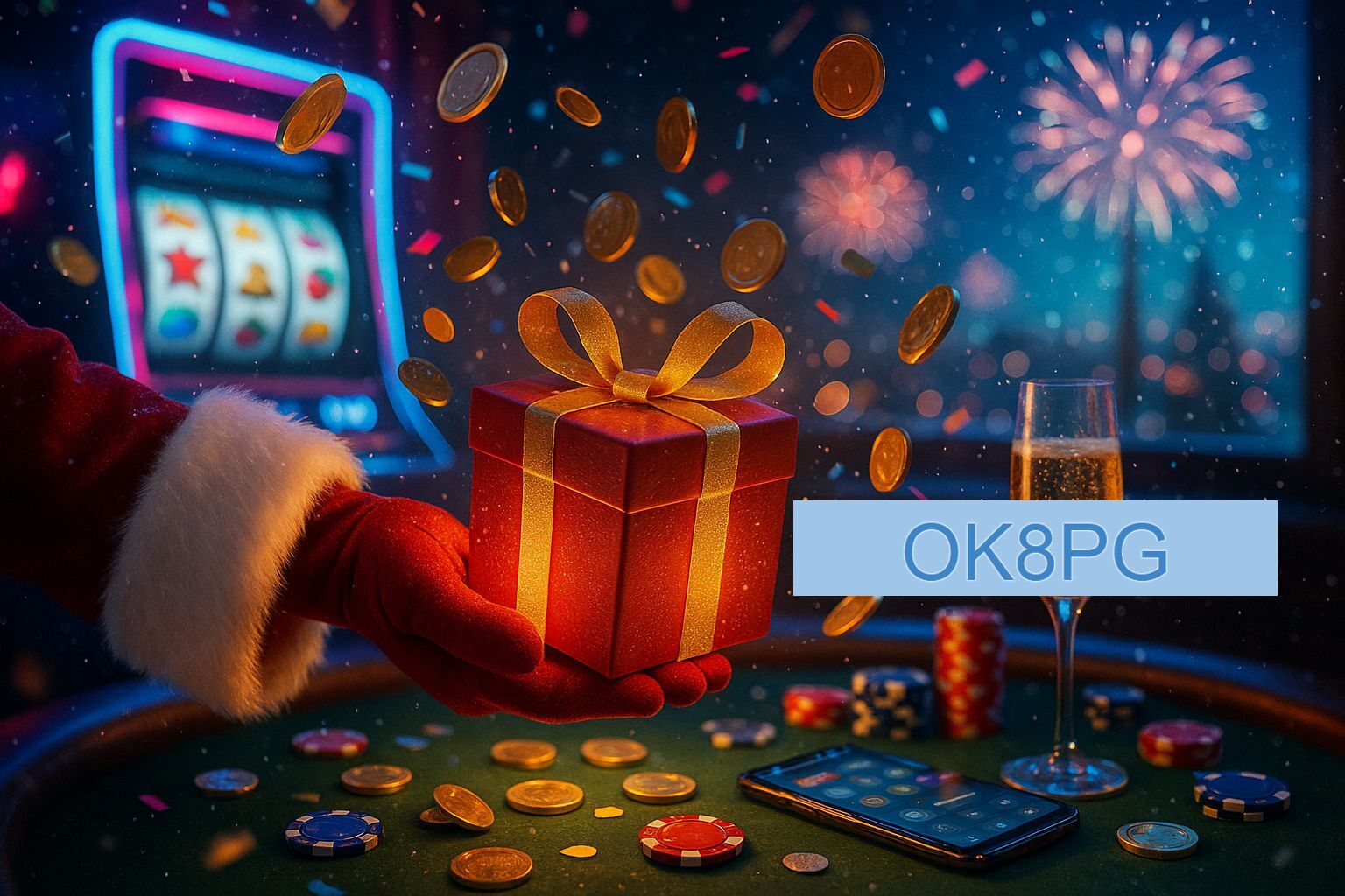 Promoções de Ano Novo no OK8PG